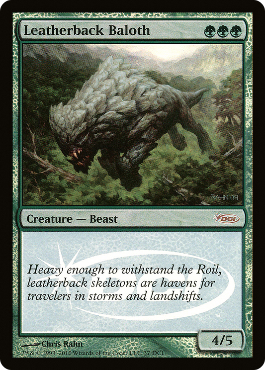 Leatherback Baloth (WPN-037) (Foil)
