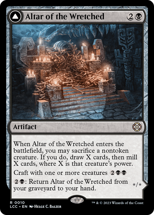 Altar of the Wretched // Wretched Bonemass (LCC-010)