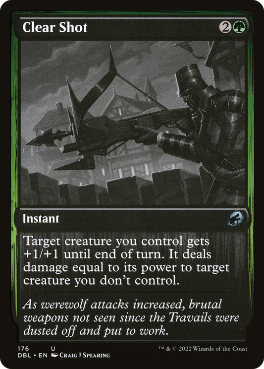 Clear Shot (DBL-176) (Foil)