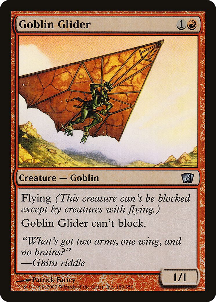 Goblin Glider (8ED-189★) (Foil)