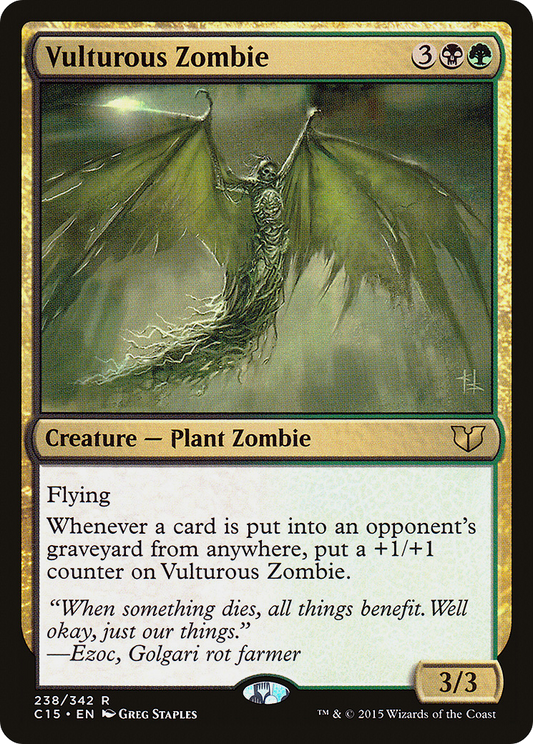 Vulturous Zombie (C15-238)