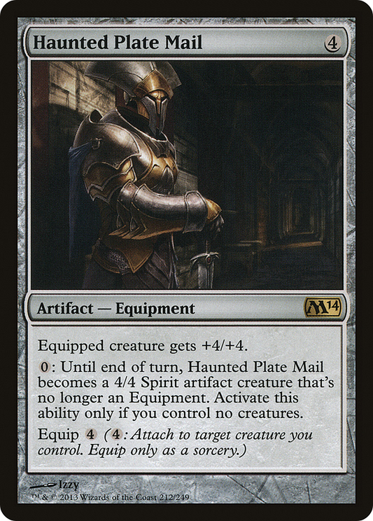 Haunted Plate Mail (M14-212)