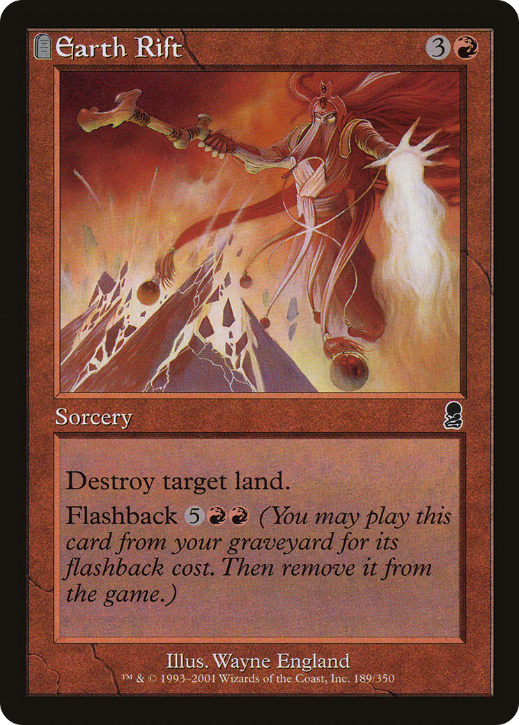 Earth Rift (ODY-189) (Foil)