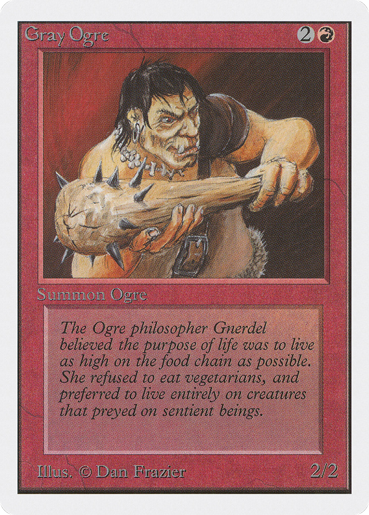 Gray Ogre (2ED-157)