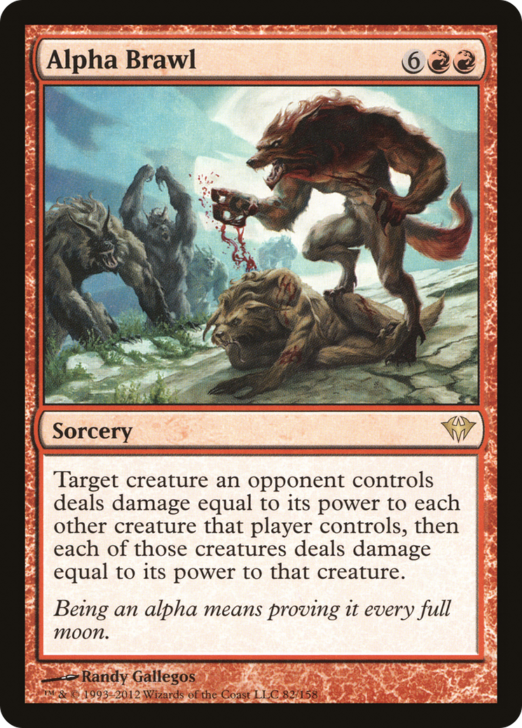 Alpha Brawl (DKA-082) (Foil)