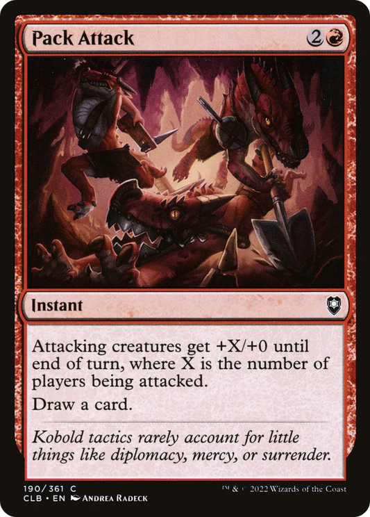 Pack Attack (CLB-190) (Foil)