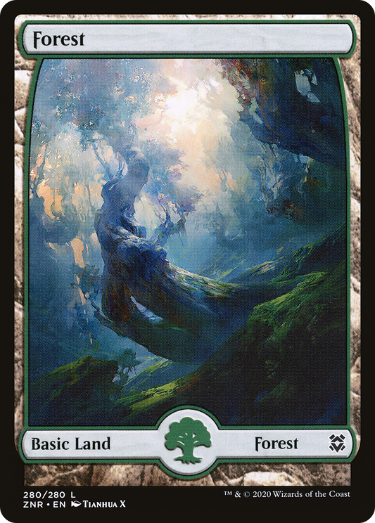Forest (ZNR-280) (Full Art) (Foil)