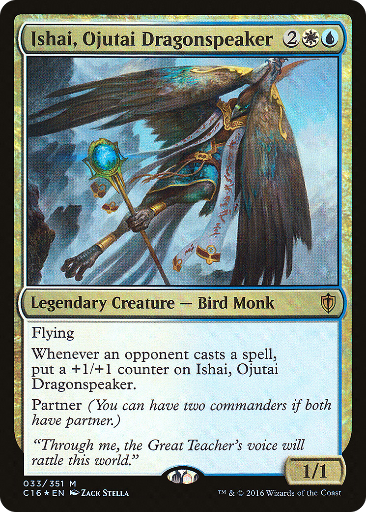 Ishai, Ojutai Dragonspeaker (C16-033) (Foil)