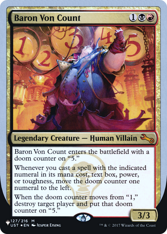 Baron Von Count (LIST-043) (Foil)