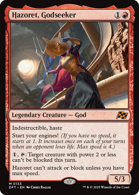 Hazoret, Godseeker (DFT-133) (Foil)