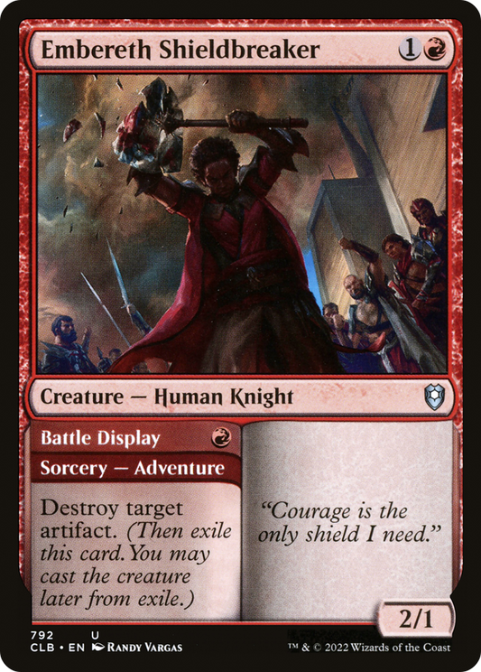 Embereth Shieldbreaker // Battle Display (CLB-792)