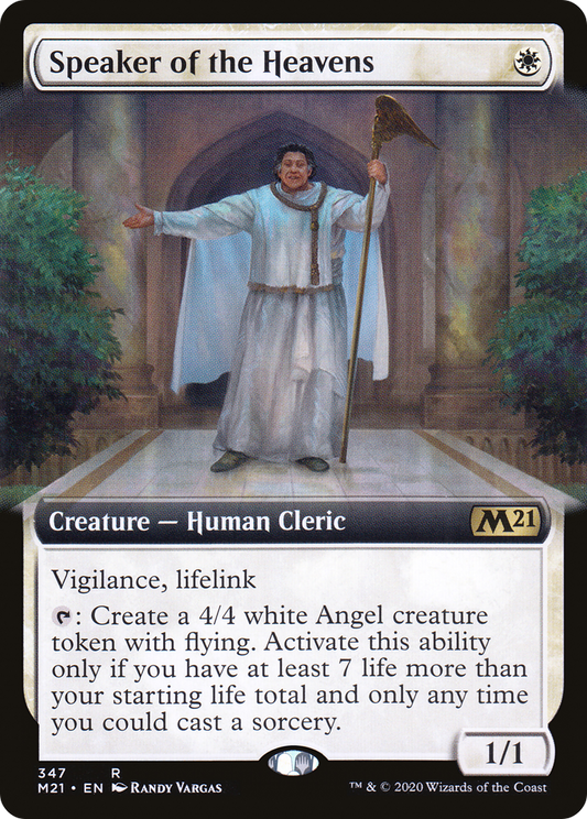 Speaker of the Heavens (M21-347) (Extended Art)