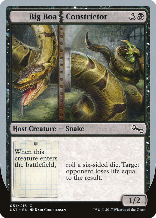 Big Boa Constrictor (UST-051) (Foil)