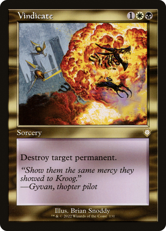 Vindicate (BRC-131)