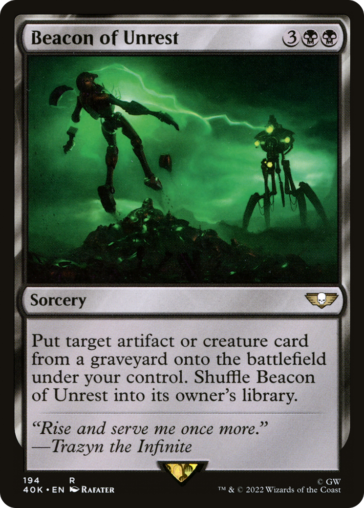 Beacon of Unrest (40K-194)