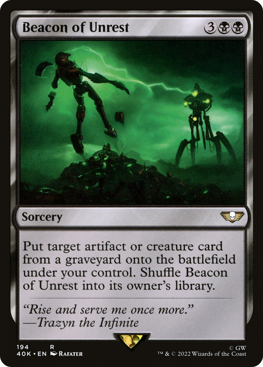 Beacon of Unrest (40K-194)