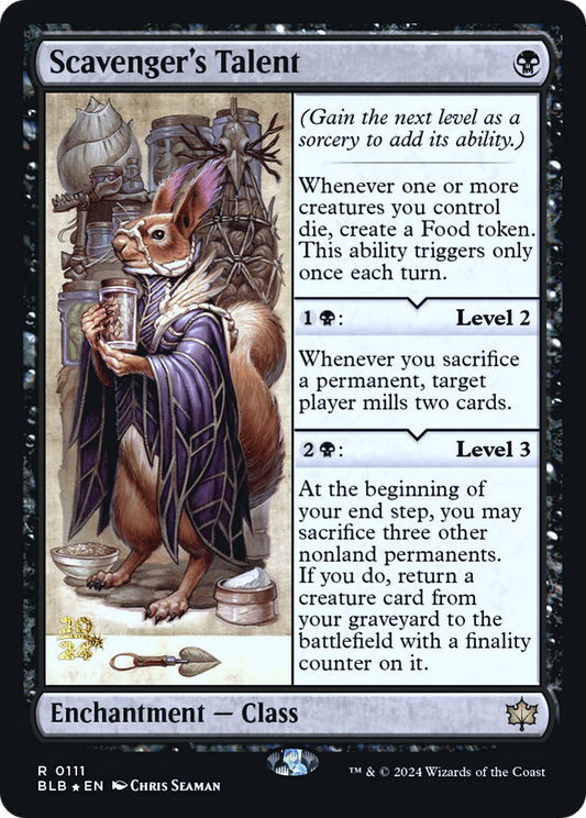 Scavenger's Talent (PRE-111S) (Foil)