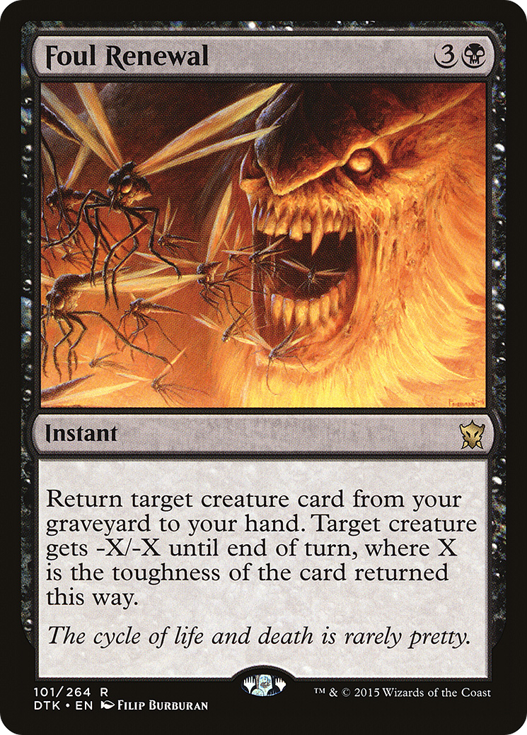 Foul Renewal (DTK-101)