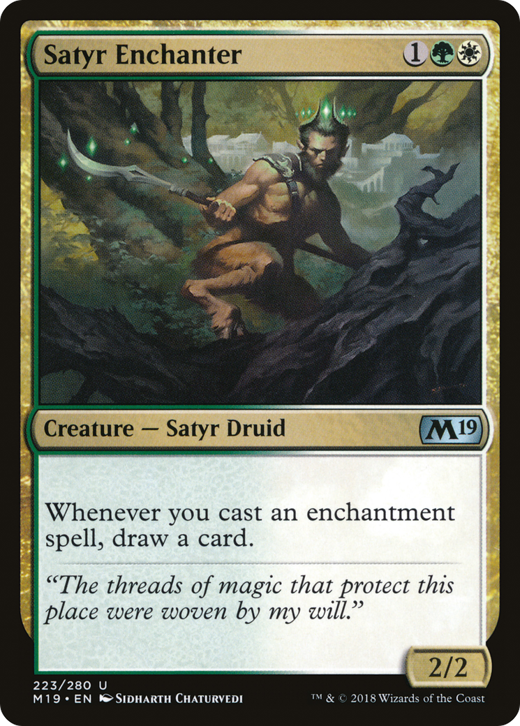Satyr Enchanter (M19-223) (Foil)