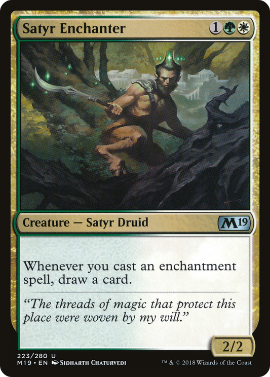 Satyr Enchanter (M19-223) (Foil)
