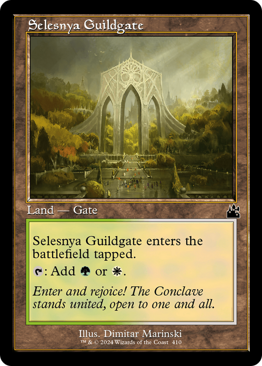 Selesnya Guildgate (RVR-410) (Foil)