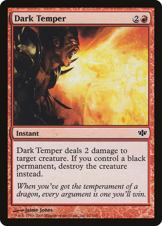 Dark Temper (CON-061) (Foil)