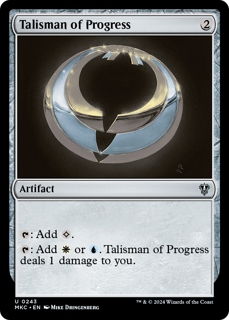 Talisman of Progress (MKC-243)