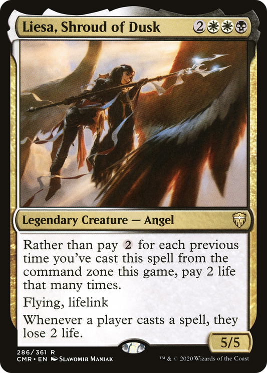 Liesa, Shroud of Dusk (CMR-286) (Foil)