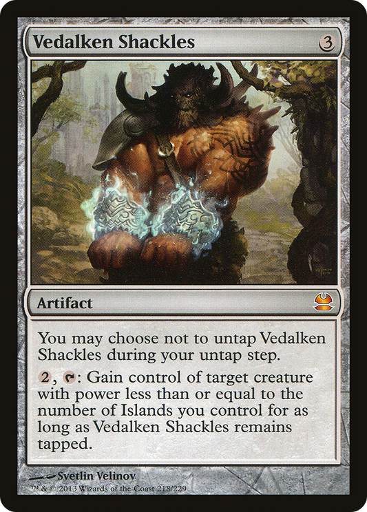 Vedalken Shackles (MMA-218) (Foil)