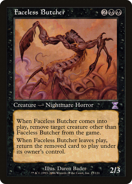Faceless Butcher (TSB-043)