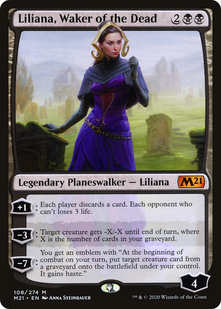 Liliana, Waker of the Dead (M21-108)