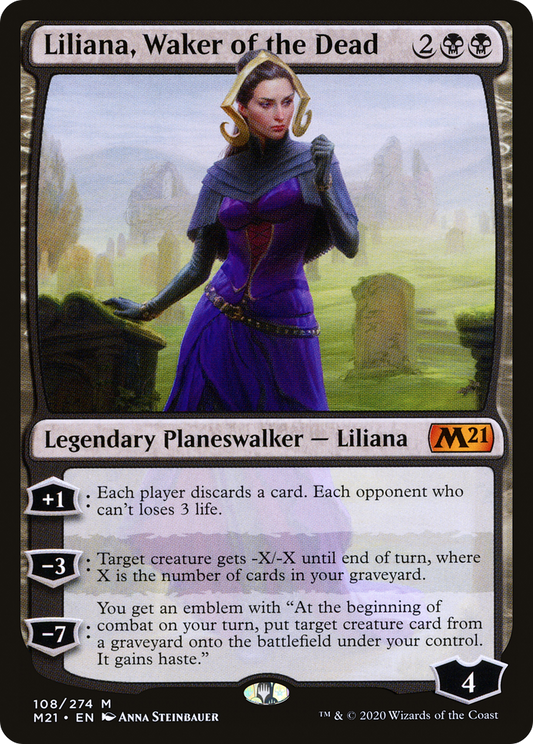 Liliana, Waker of the Dead (M21-108)