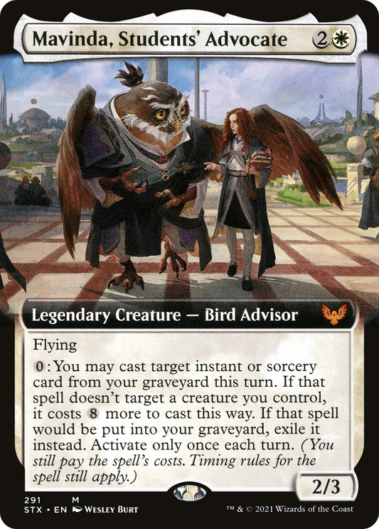 Mavinda, Students' Advocate (STX-291) (Extended Art) (Foil)