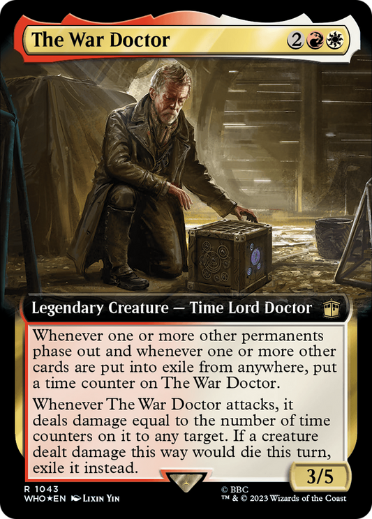 The War Doctor (WHO-1043) (Extended Art) (Surge) (Foil)