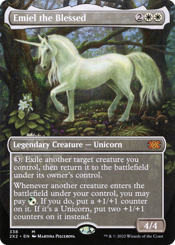 Emiel the Blessed (2X2-338) (Borderless) (Foil)
