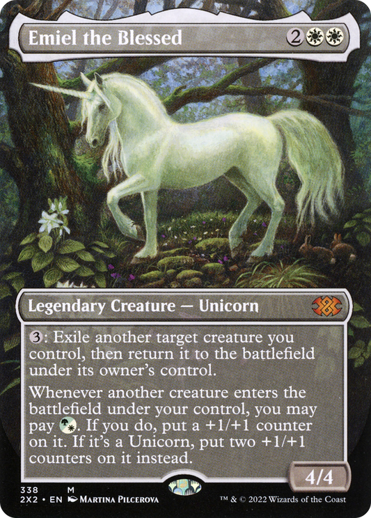 Emiel the Blessed (2X2-338) (Borderless) (Foil)