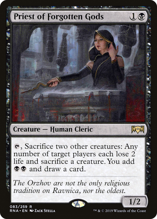 Priest of Forgotten Gods (RNA-083) (Foil)