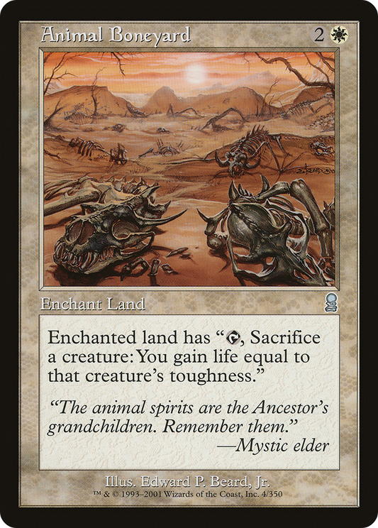 Animal Boneyard (ODY-004) (Foil)