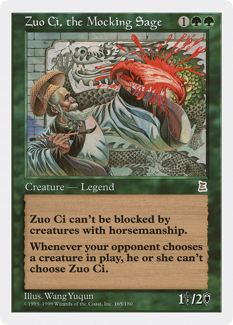 Zuo Ci, the Mocking Sage (PTK-165)