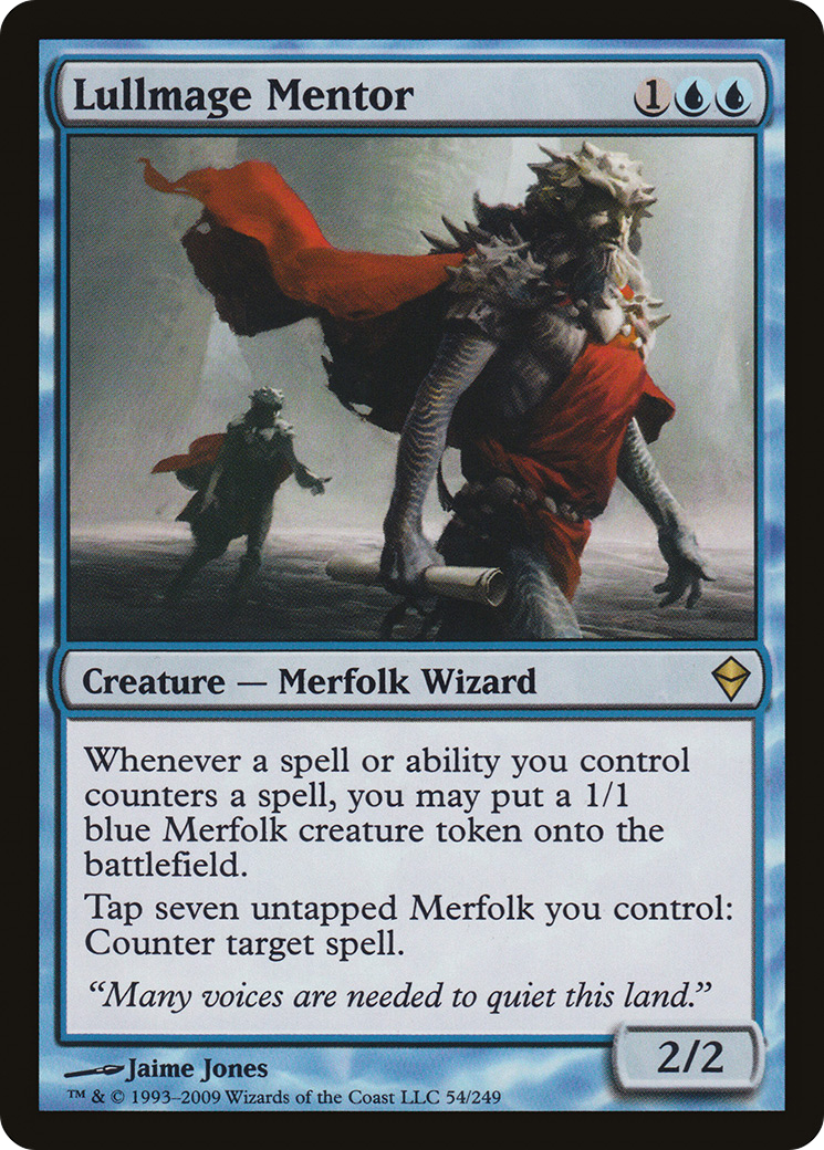 Lullmage Mentor (ZEN-054) (Foil)
