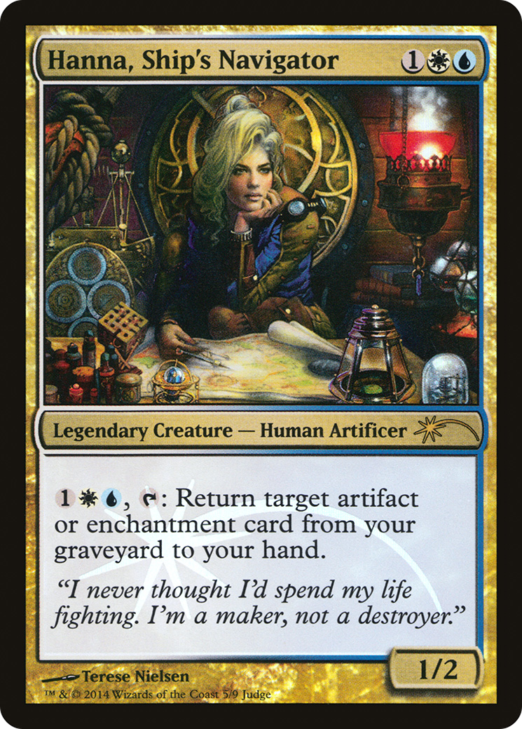 Hanna, Ship's Navigator (JDG-005) (Foil)