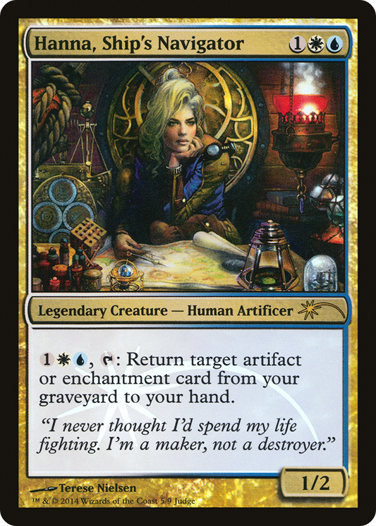 Hanna, Ship's Navigator (JDG-005) (Foil)