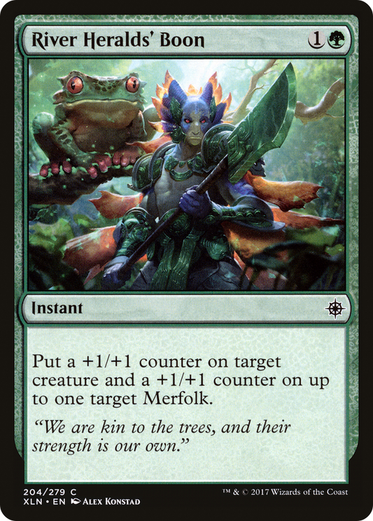 River Heralds' Boon (XLN-204) (Foil)