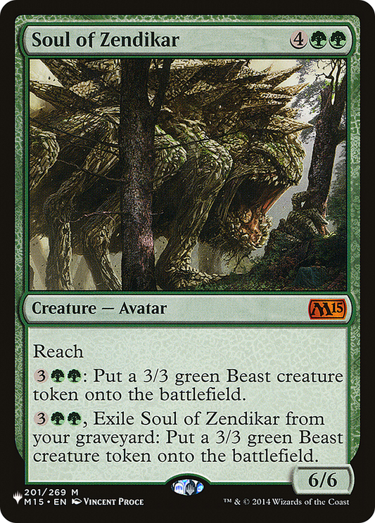 Soul of Zendikar (LIST-M15-201)