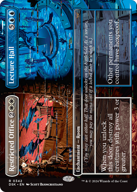 Restricted Office // Lecture Hall (DSK-342) (Borderless) (Foil)