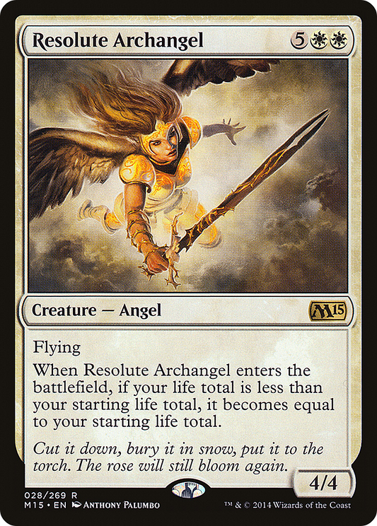 Resolute Archangel (M15-028) (Foil)