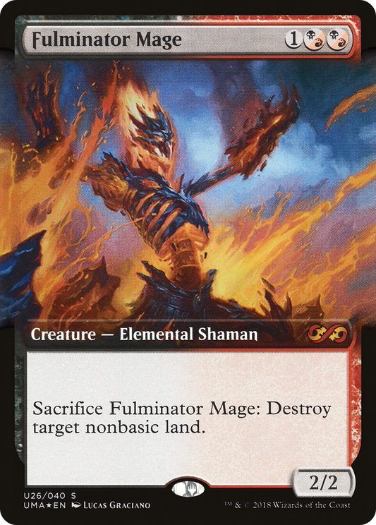 Fulminator Mage (UMA:BT-U26) (Extended Art) (Foil)