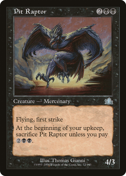 Pit Raptor (PCY-072) (Foil)