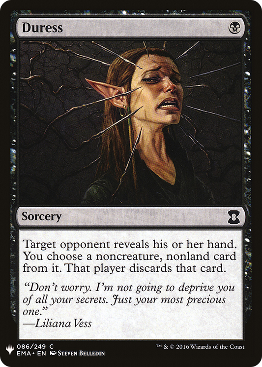 Duress (LIST-EMA-86)
