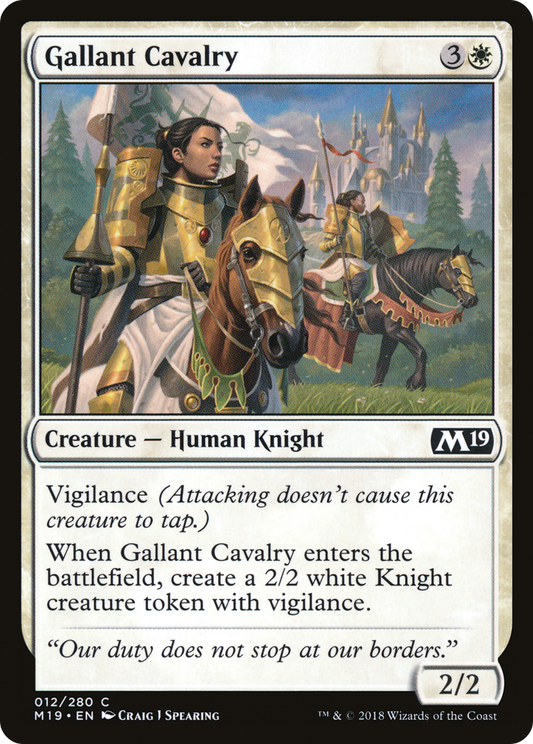 Gallant Cavalry (M19-012) (Foil)